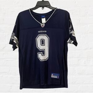 Reebok Dallas Cowboys #9 Tony Romo Jersey Women’s Sz Large